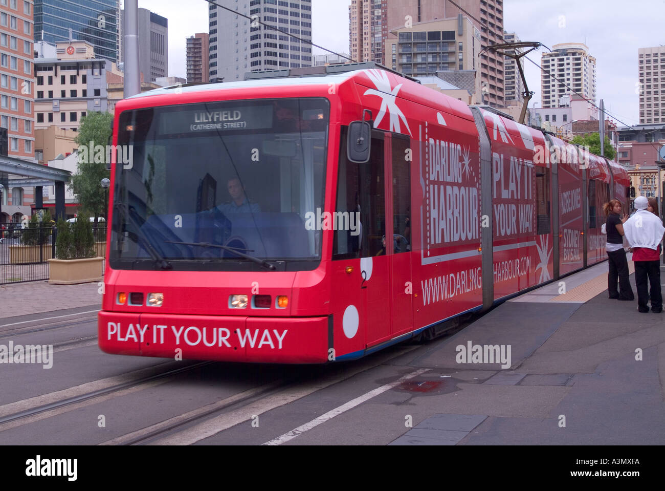 The City Rail transport system Sydney Australia Stock Photo Alamy