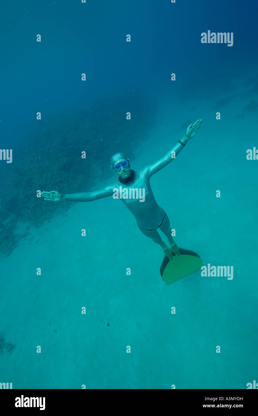 freediver William Windum Stock Photo - Alamy