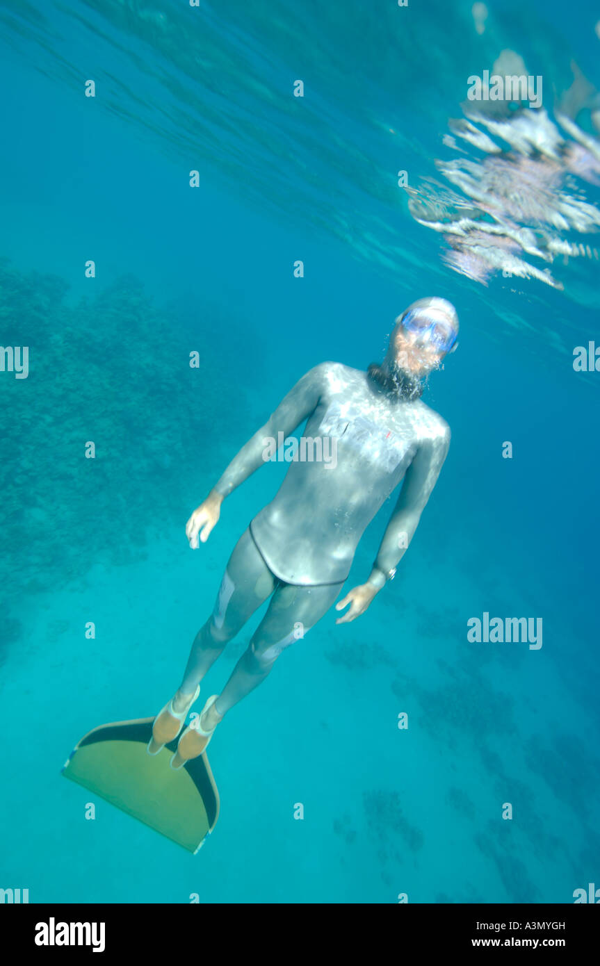 freediver William Windum Stock Photo - Alamy