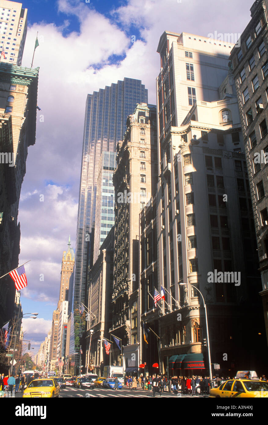 New York City Midtown Manhattan Fifth Avenue USA Stock Photo - Alamy