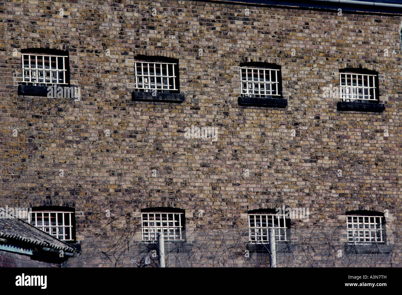 CHELMSFORD PRISON PHOTOGRAPHED ON A PRESS FACILITY, mid 1980's Stock Photo