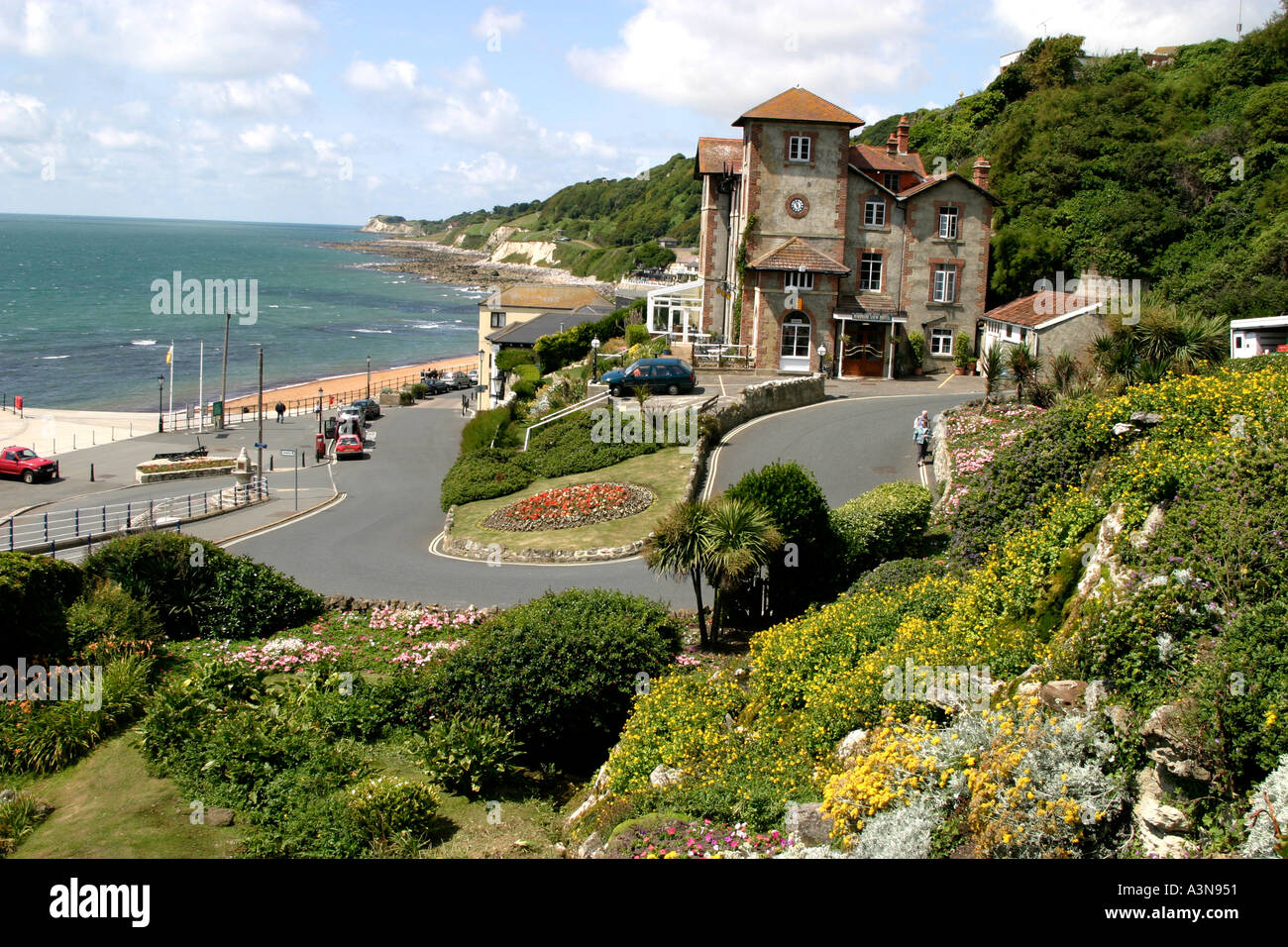 Ventnor Isle of Wight UK June 2004 Stock Photo Alamy