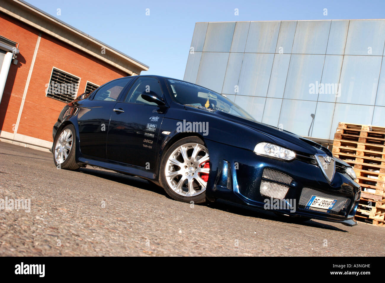 Modified Alfa Romeo 159, drawn and real : r/Autos