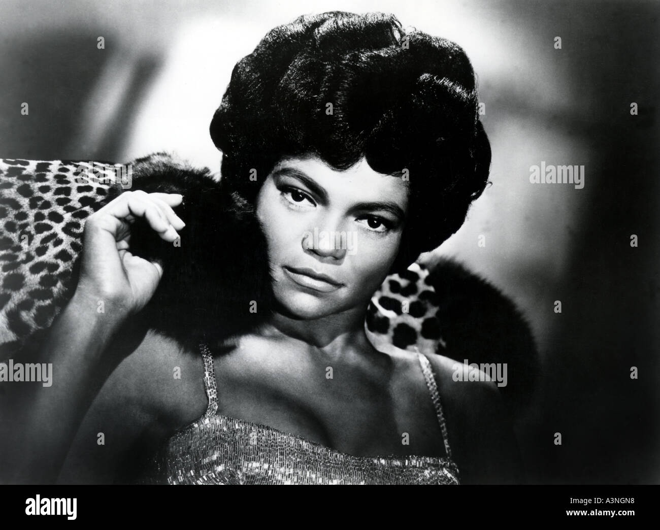 EARTHA KITT American entertainer Stock Photo