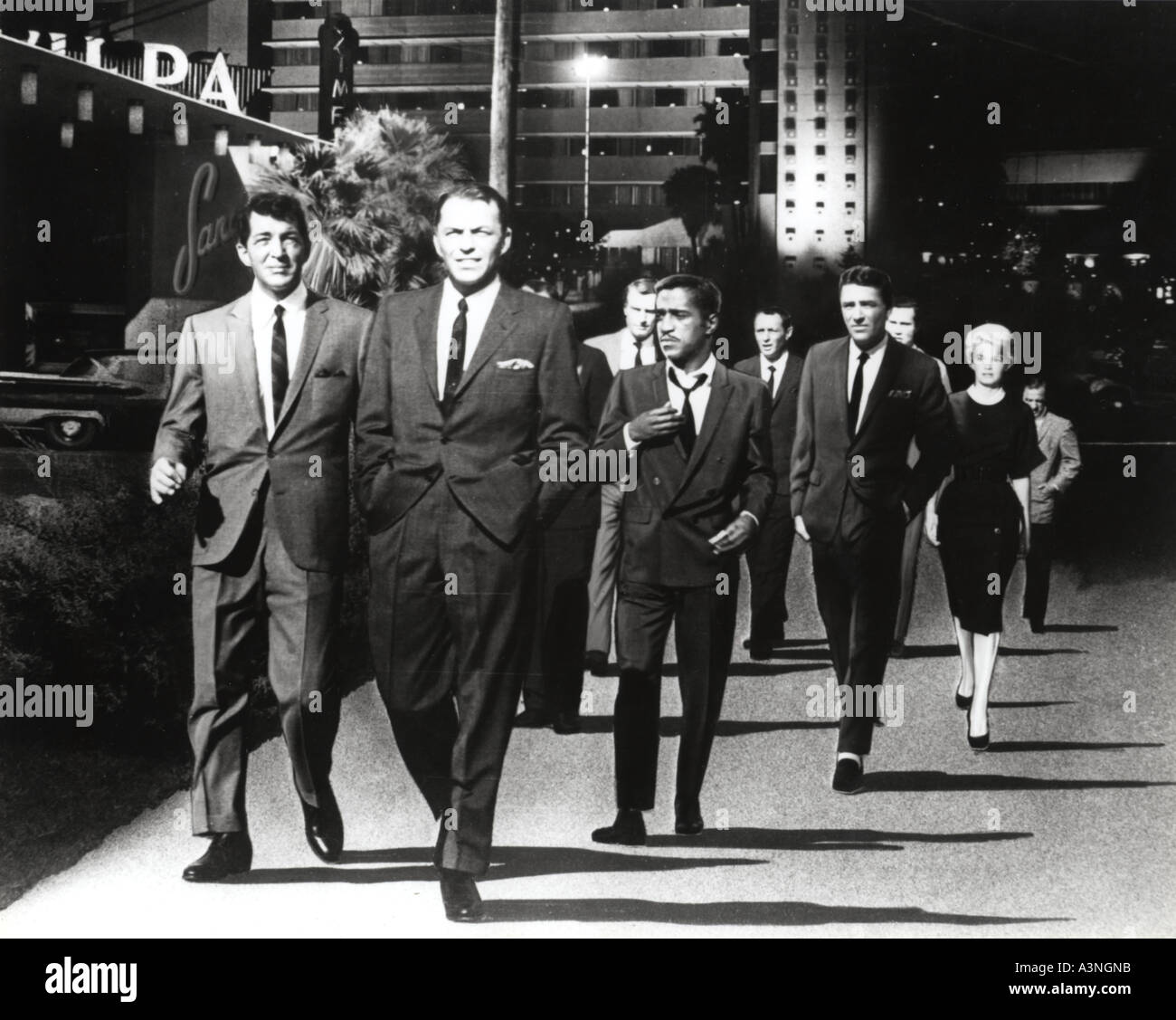 OCEAN S ELEVEN Warner Bros 1960 film satrring the Rat pack Stock Photo