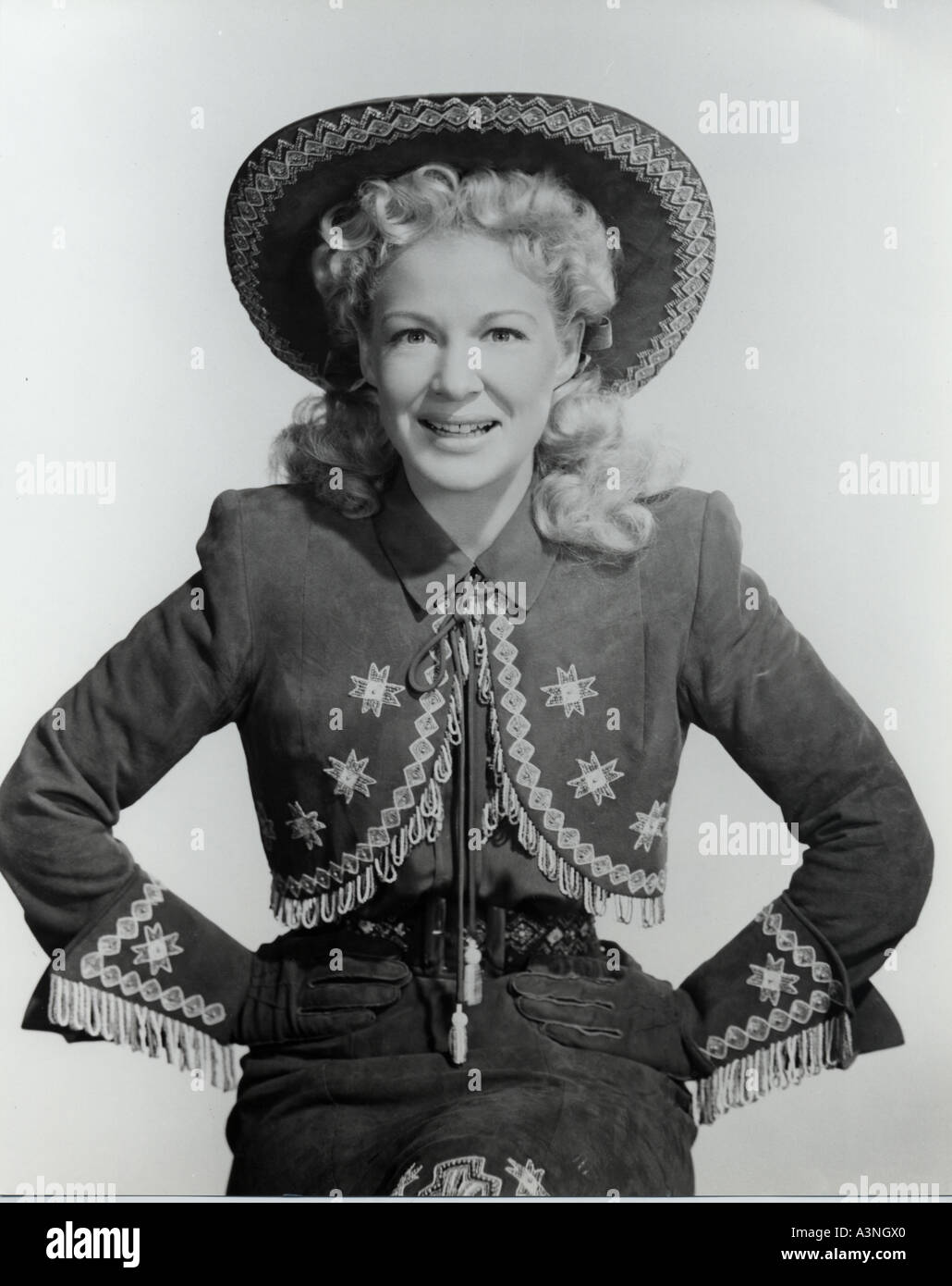 BETTY HUTTON  US film actress Stock Photo