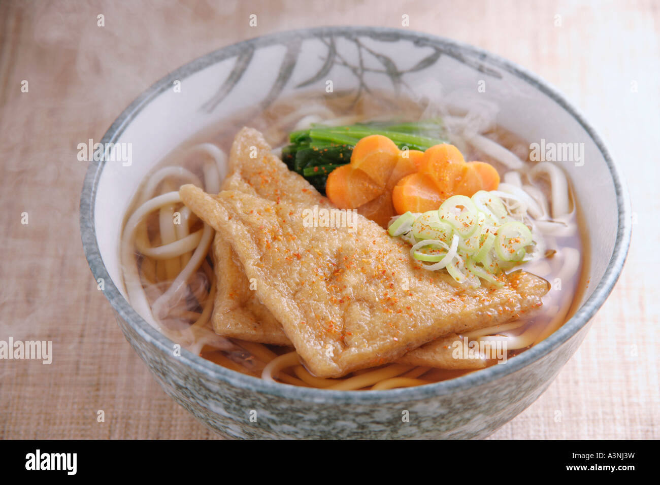 Japanese Wheat Noodles Stock Photo Alamy
