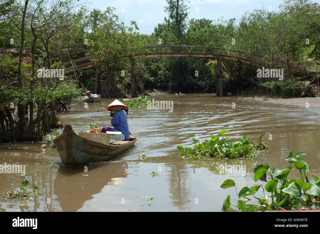 Mekong Delta South East Asia Vietnam Viet Nam Stock Photo - Alamy