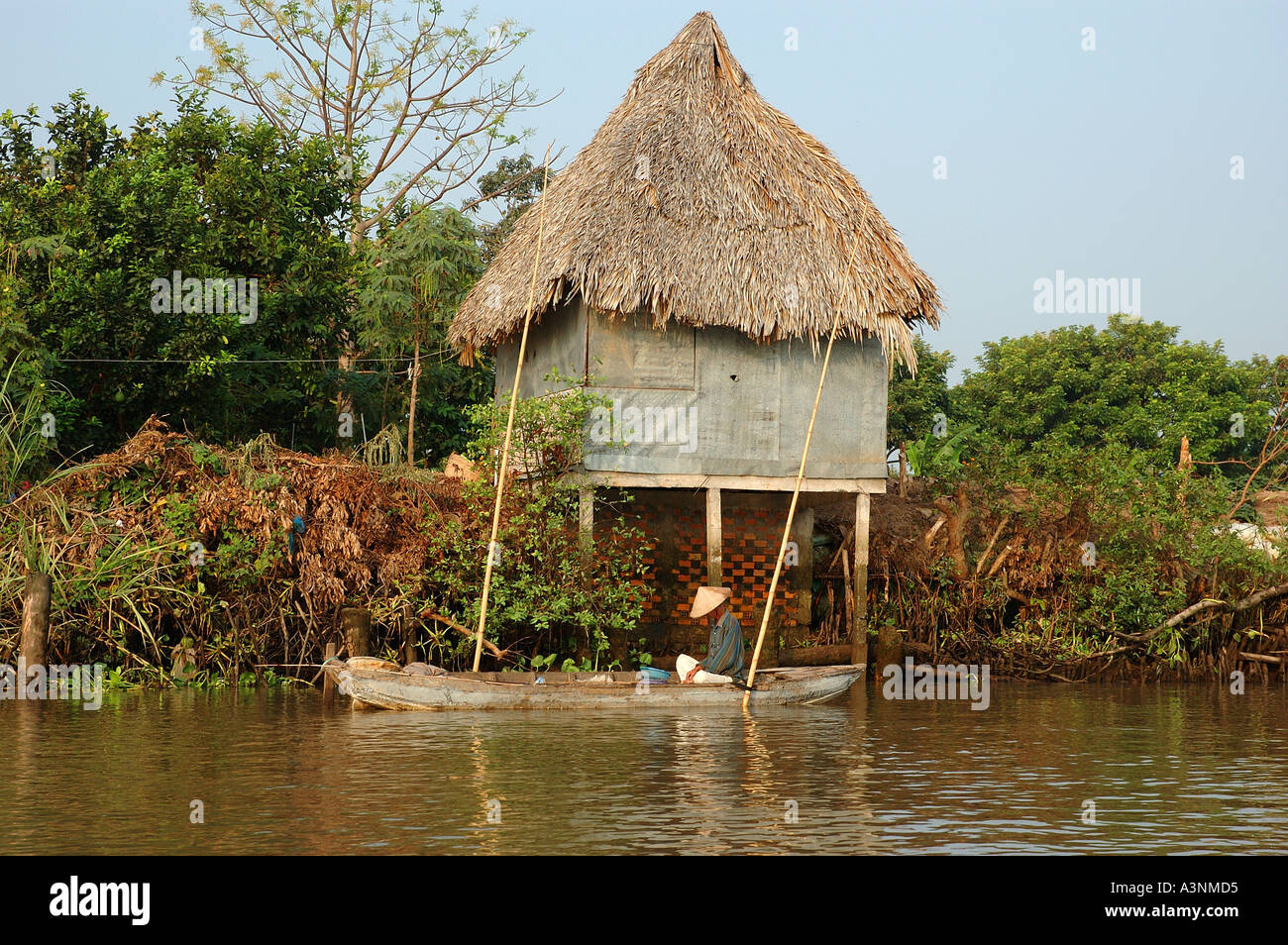 Mekong Delta South East Asia Vietnam Viet Nam Stock Photo - Alamy