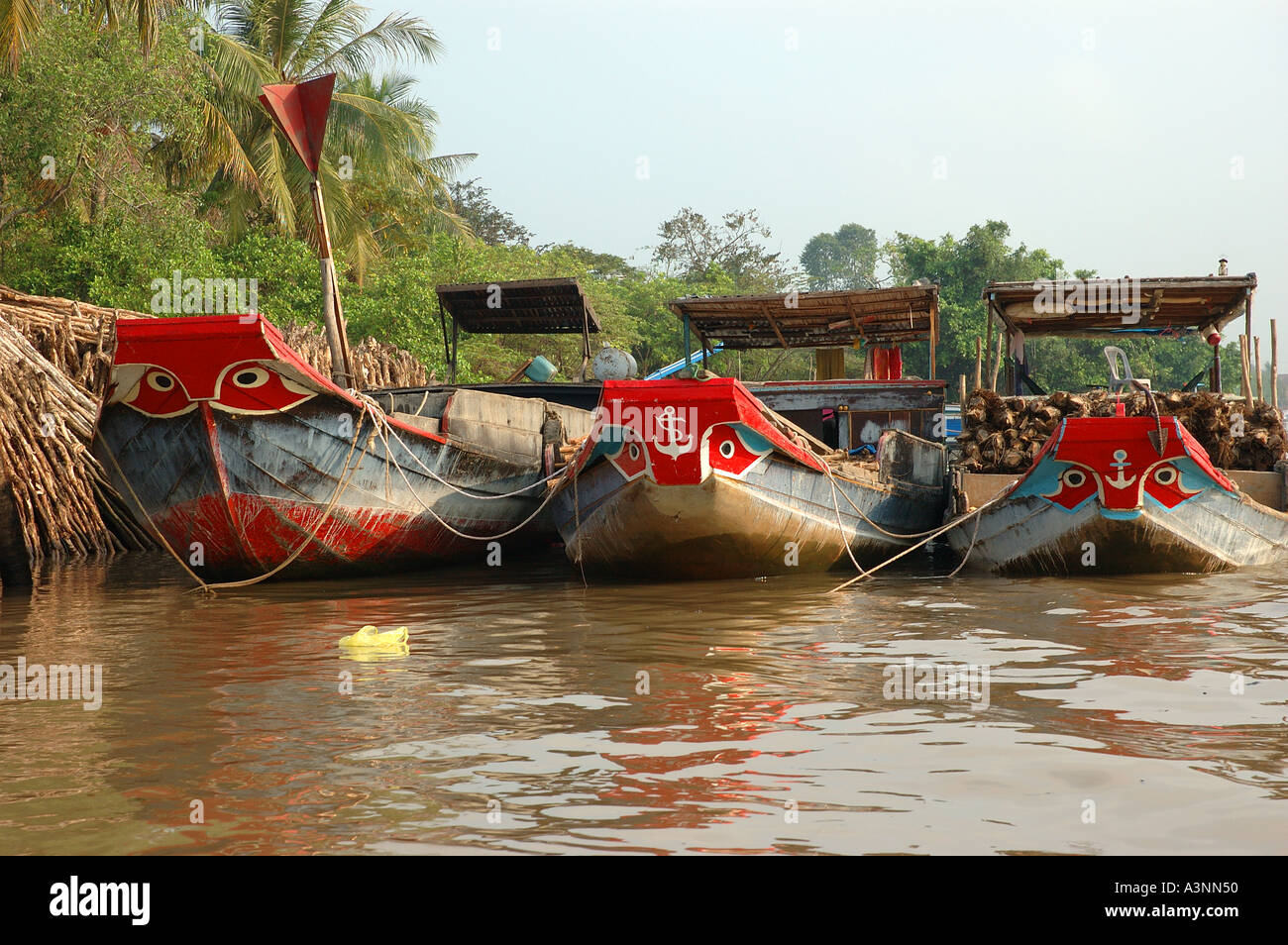 Mekong Delta South East Asia Vietnam Viet Nam Stock Photo - Alamy