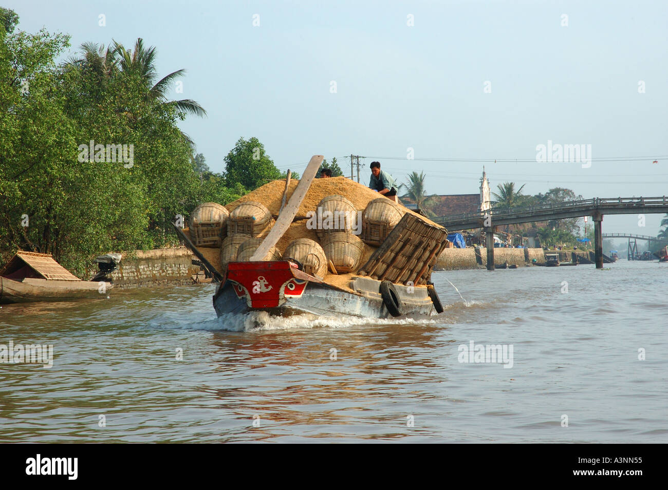 Mekong Delta South East Asia Vietnam Viet Nam Stock Photo - Alamy