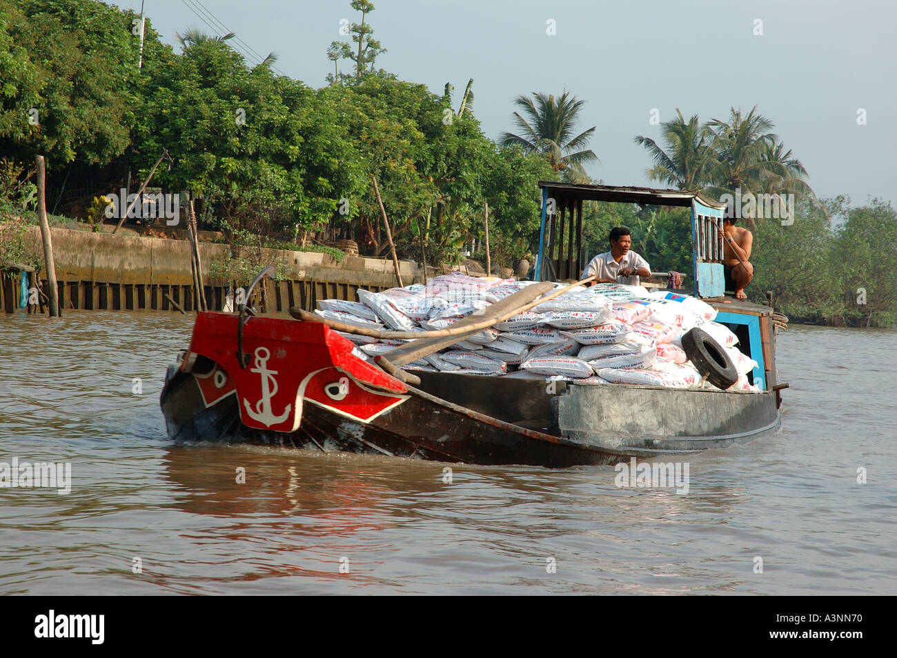 Mekong Delta South East Asia Vietnam Viet Nam Stock Photo - Alamy