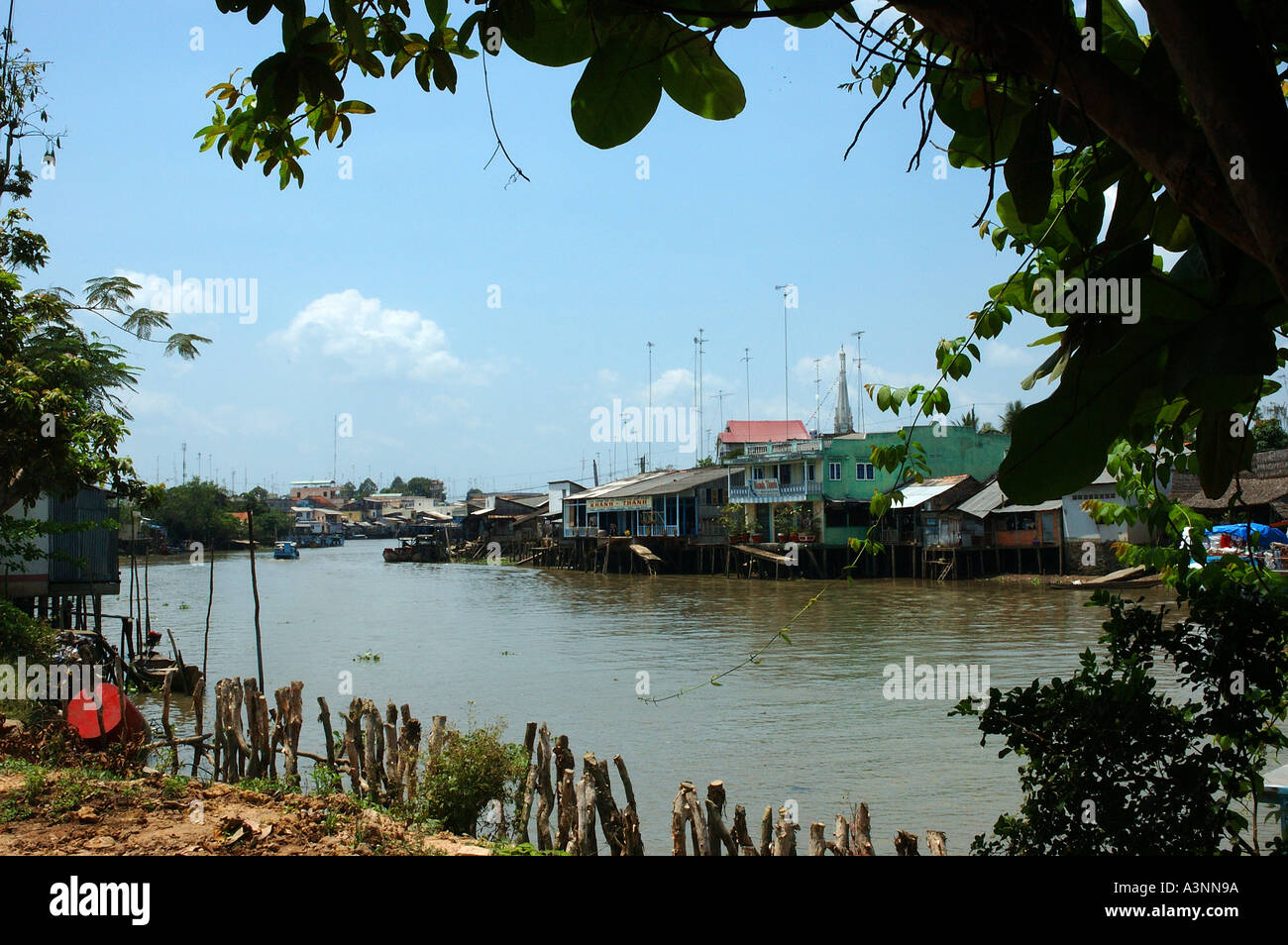 Mekong Delta South East Asia Vietnam Viet Nam Stock Photo - Alamy