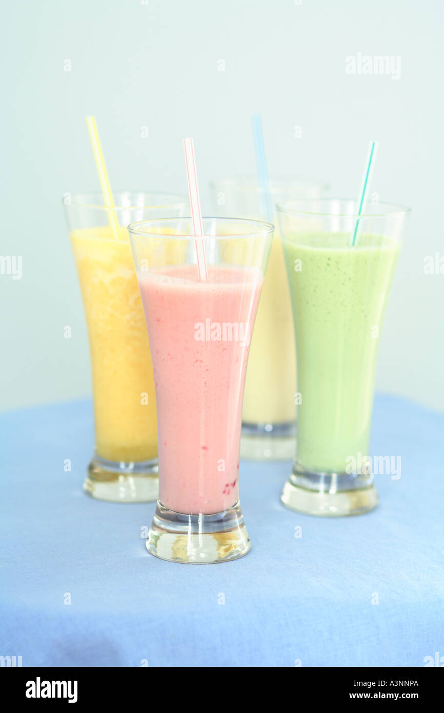 Smoothie Drinks Stock Photo