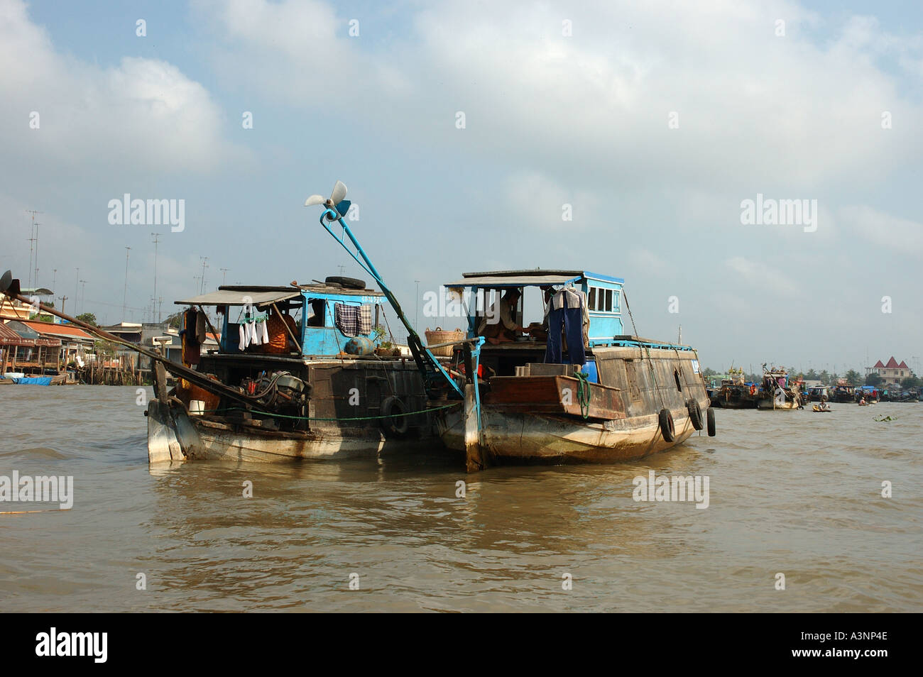 Mekong Delta South East Asia Vietnam Viet Nam Stock Photo - Alamy
