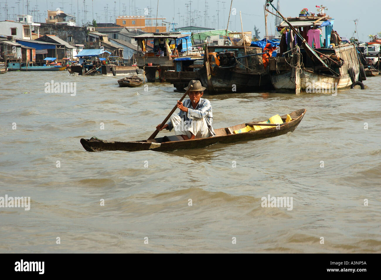 Mekong Delta South East Asia Vietnam Viet Nam Stock Photo - Alamy