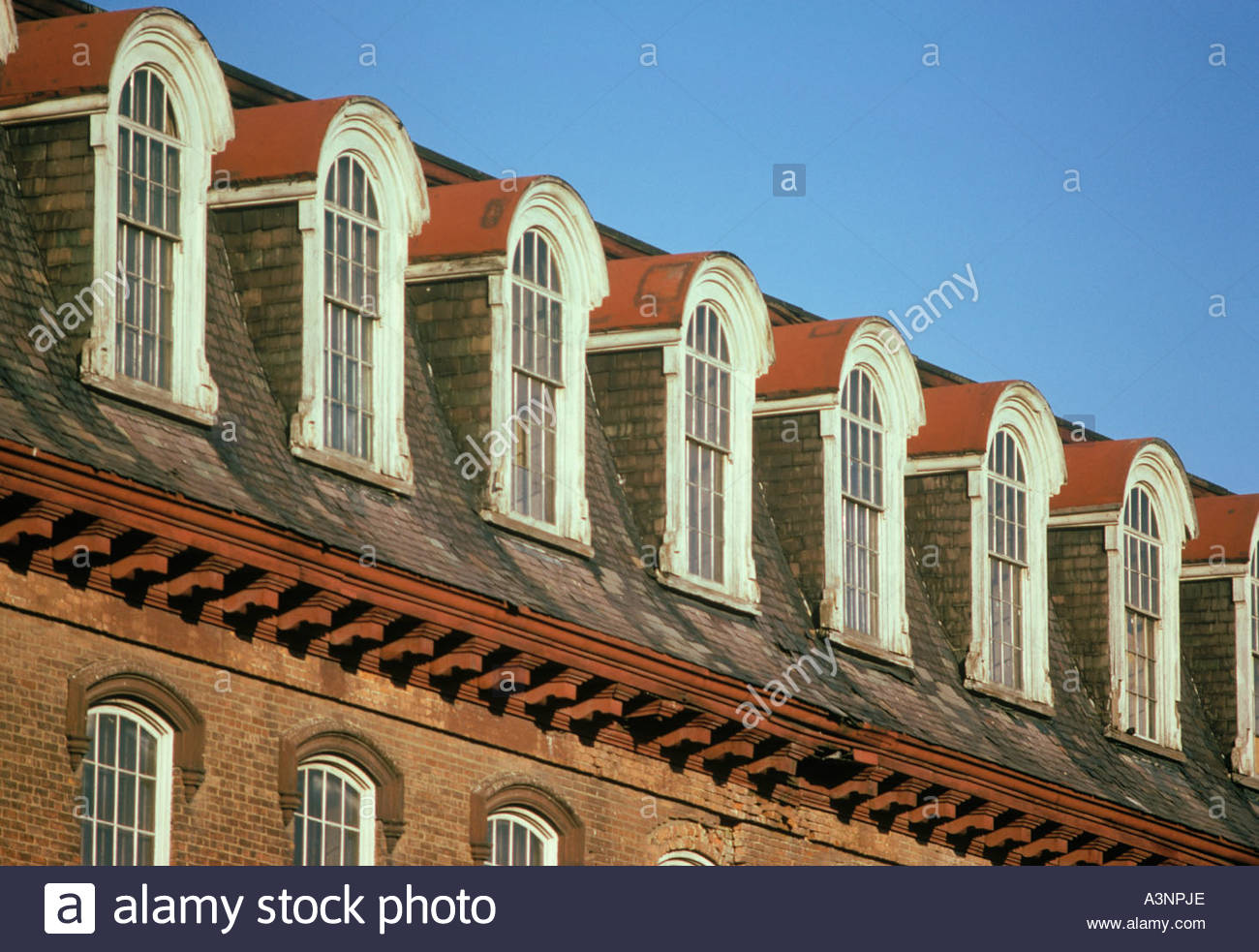 Harmony Textile Mills Mansard Roof And Dormer Windows Of Harmony