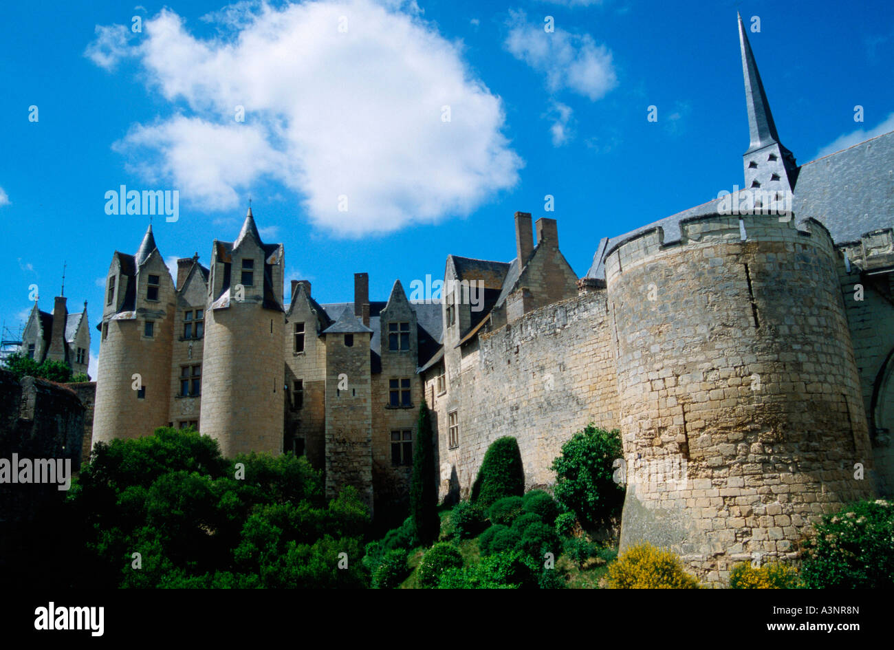 Chateau de MontreuilBellay / MontreuilBellay Stock Photo Alamy