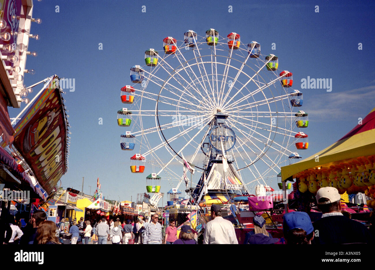 A DAY AT THE FAIRGROUND SHOW Stock Photo Alamy
