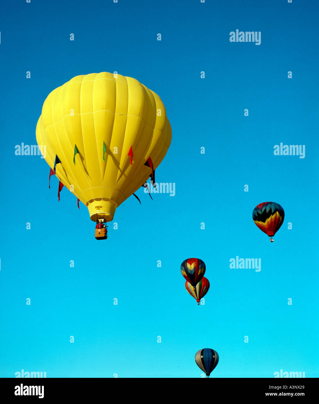 In Albany in Oregon the Great Balloon Escape attracts participatns with