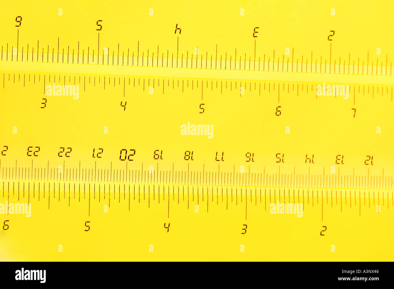 Set square and rule dsca 0751 Stock Photo