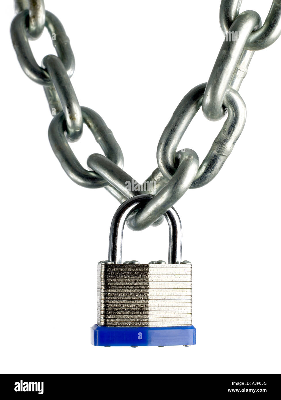 Lock Chain Stock Photo