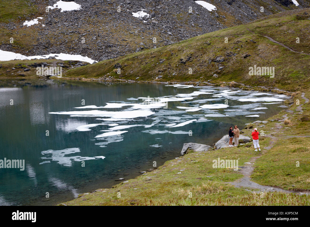 Summit Lake on Hatcher Pass Road also known as Fishhook Willow Road