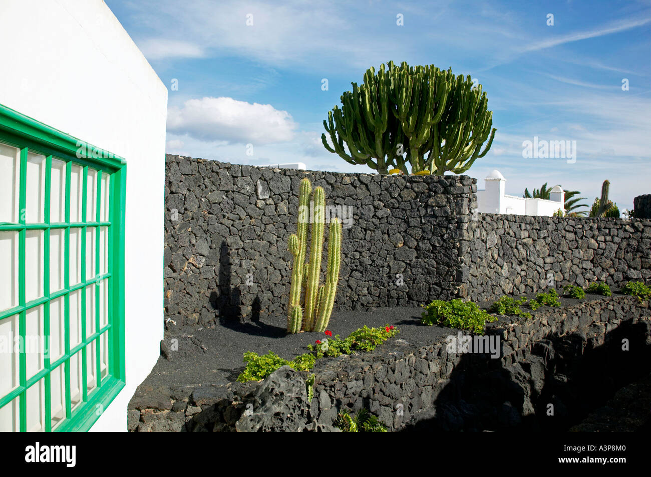 Foundation Cesar Manrique in Tahiche Lanzarote Stock Photo