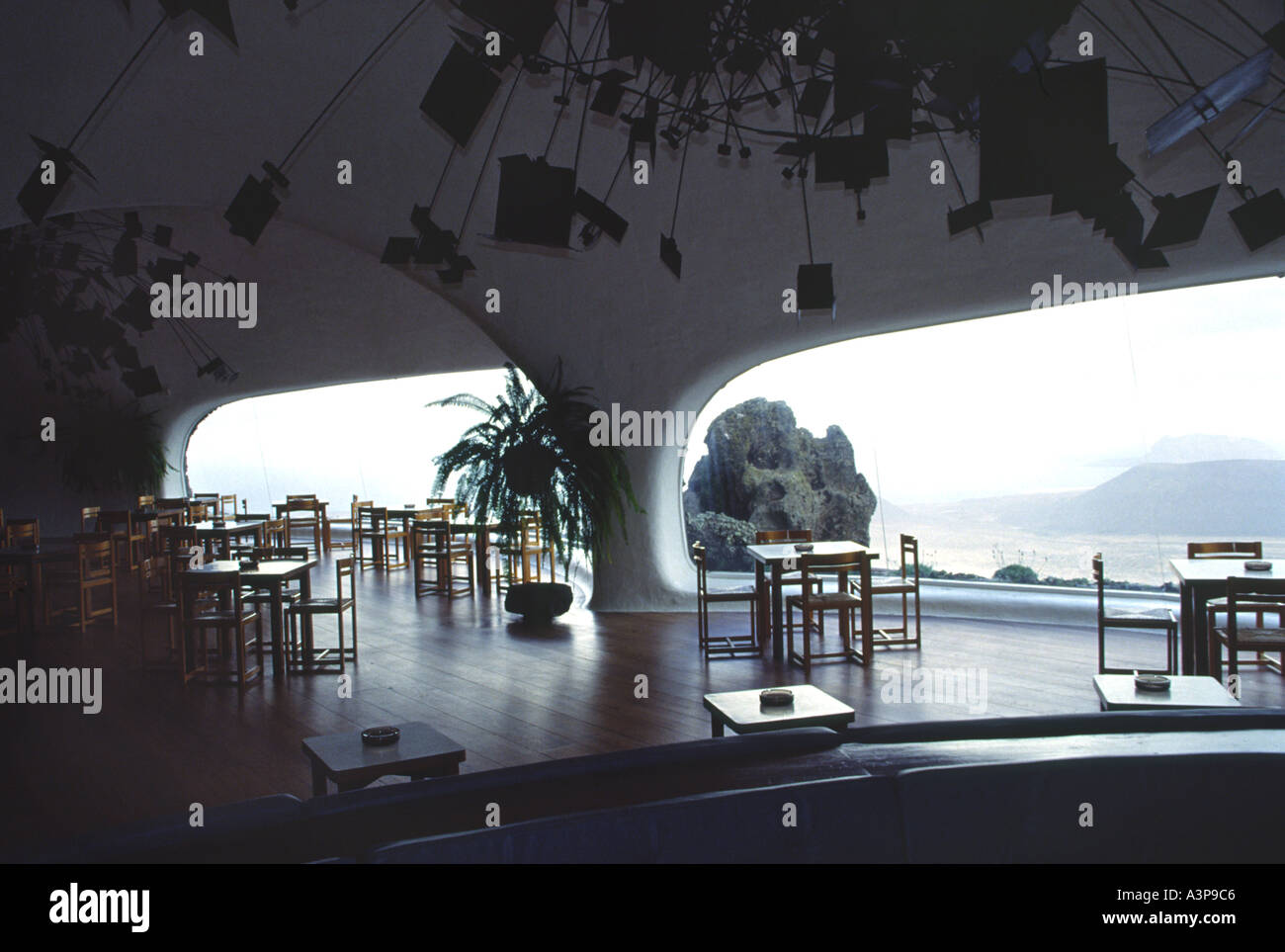 Cesar Manrique s cliff top restaurant North Lanzarote Canary Islands