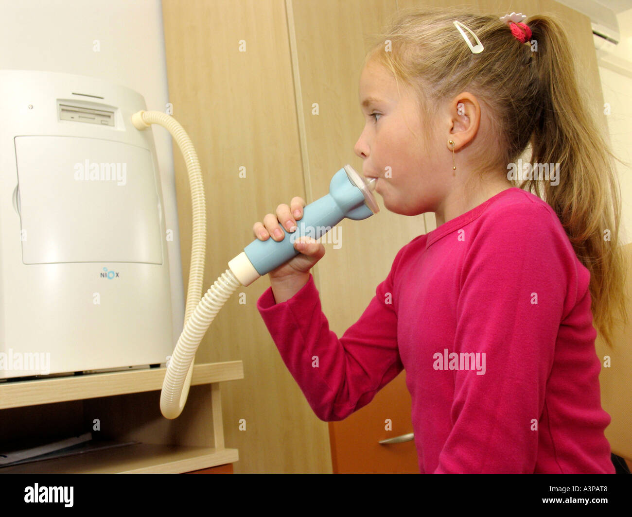 Patient Spirometry Test High Resolution Stock Photography and Images