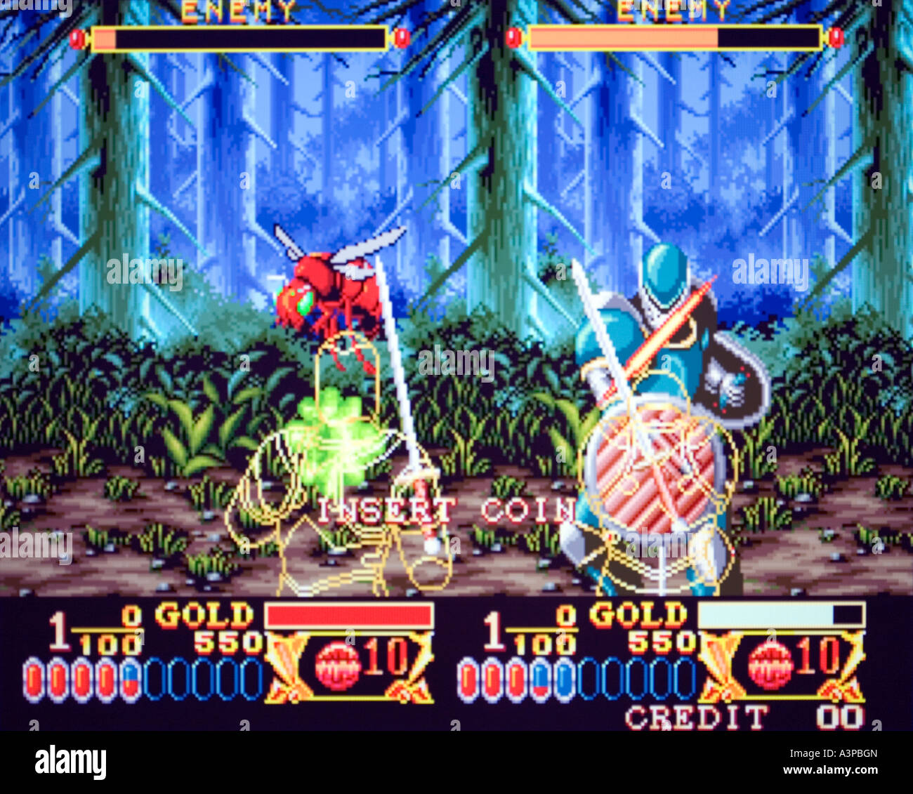 Crossed Swords for the Neo Geo from SNK (1990) 