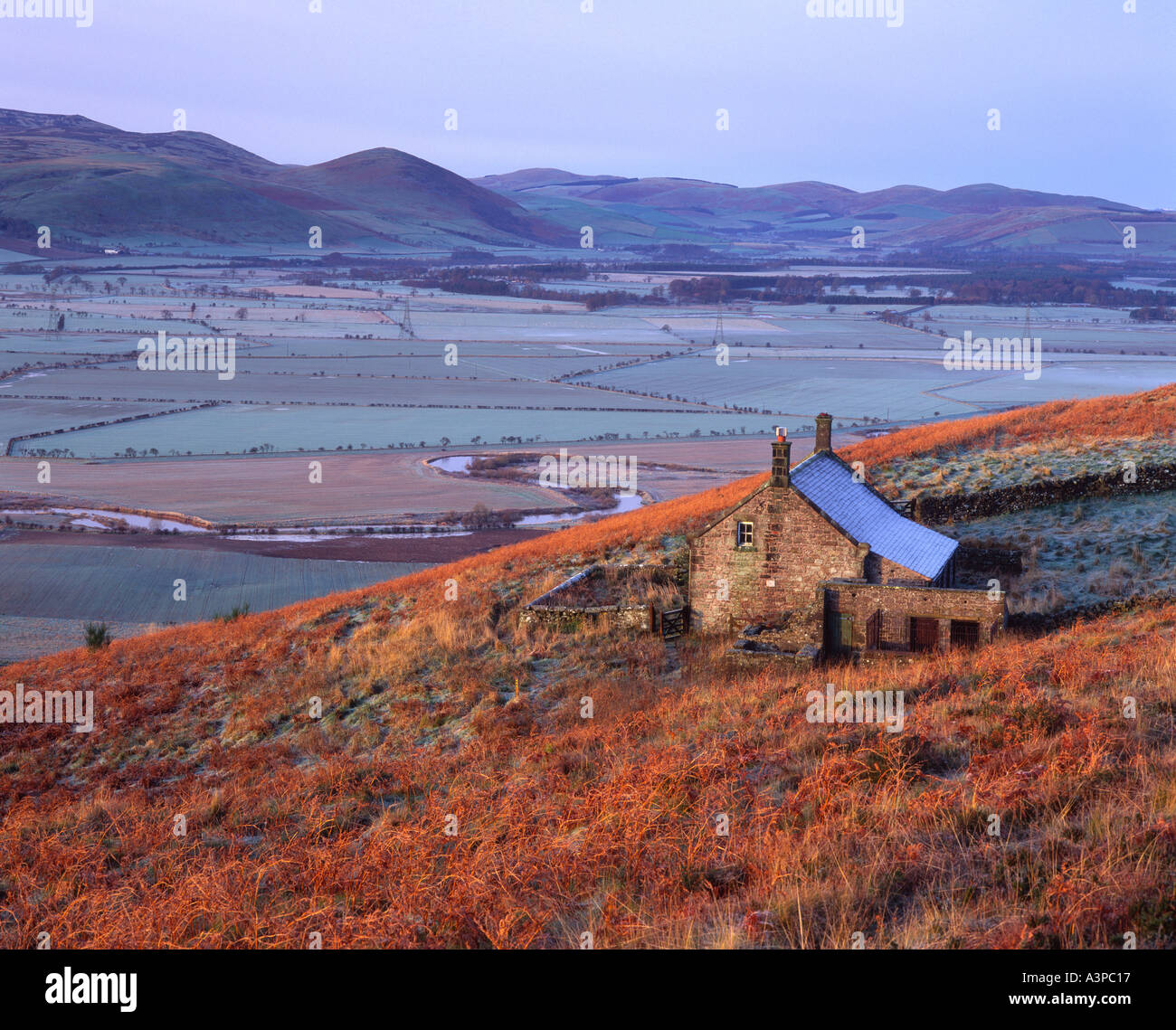 Shepherd's Cottage, Dod Law, Doddington, Northumberland Stock Photo Alamy