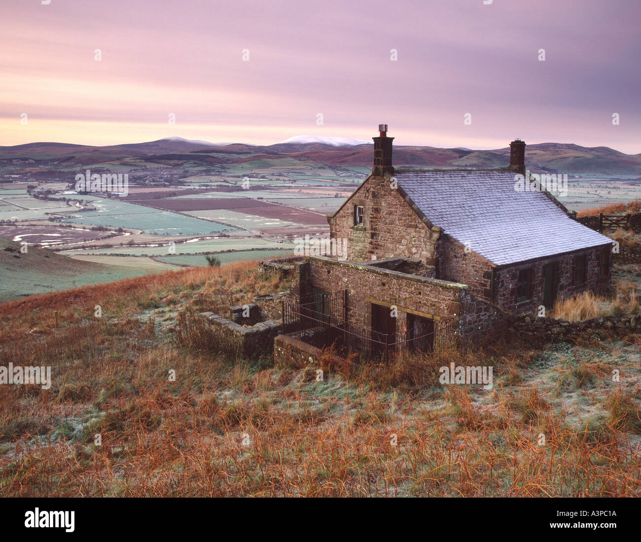 Shepherd s House Dod Law nr Doddington Northumberland England Stock