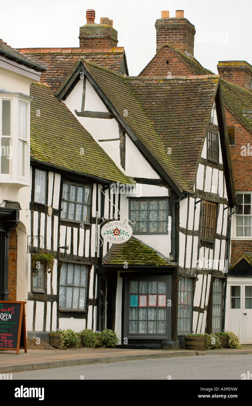 The Old Tudor House Upton Upon Severn Stock Photo Alamy