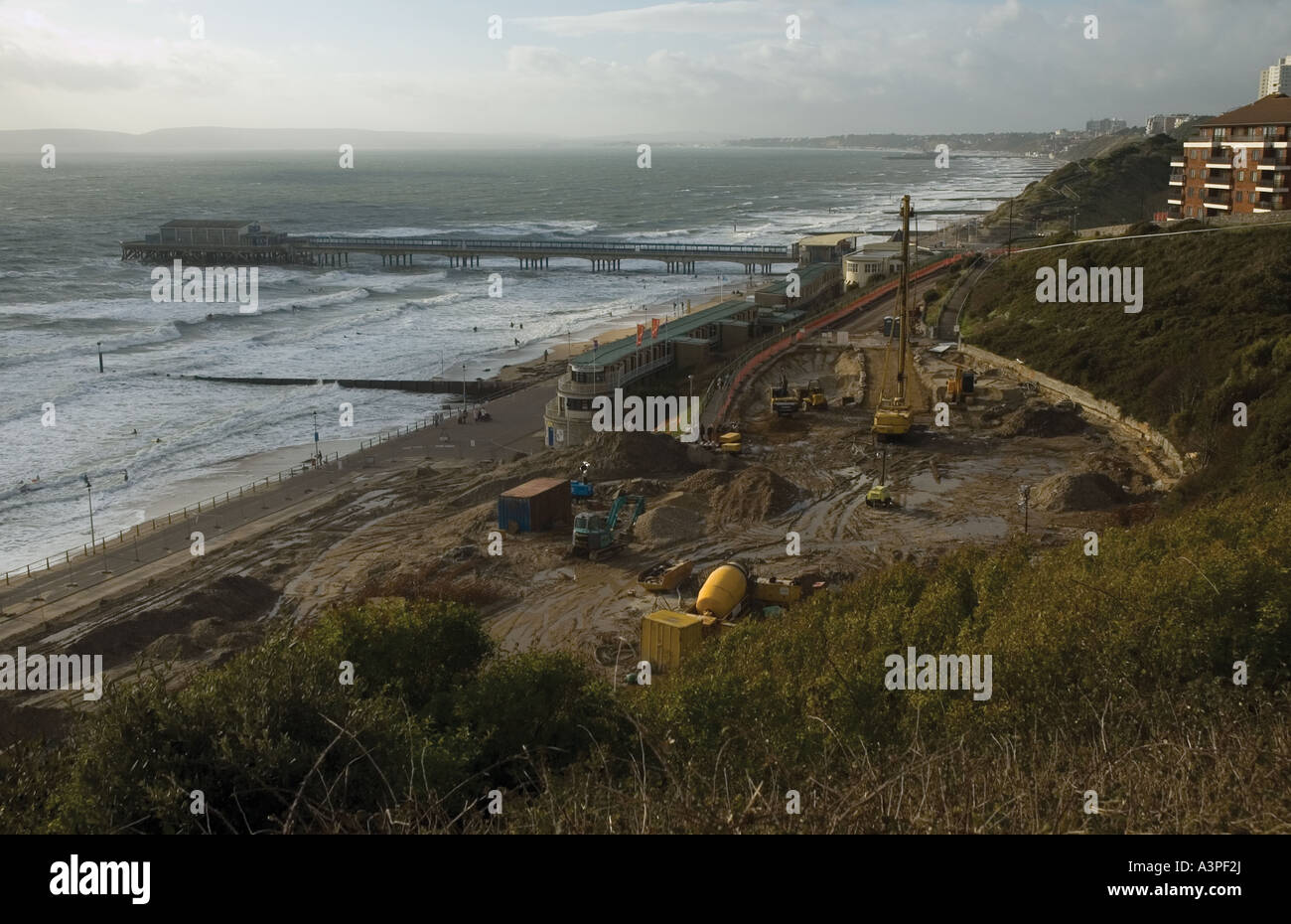 The new Barratt Homes development of seafront apartments on