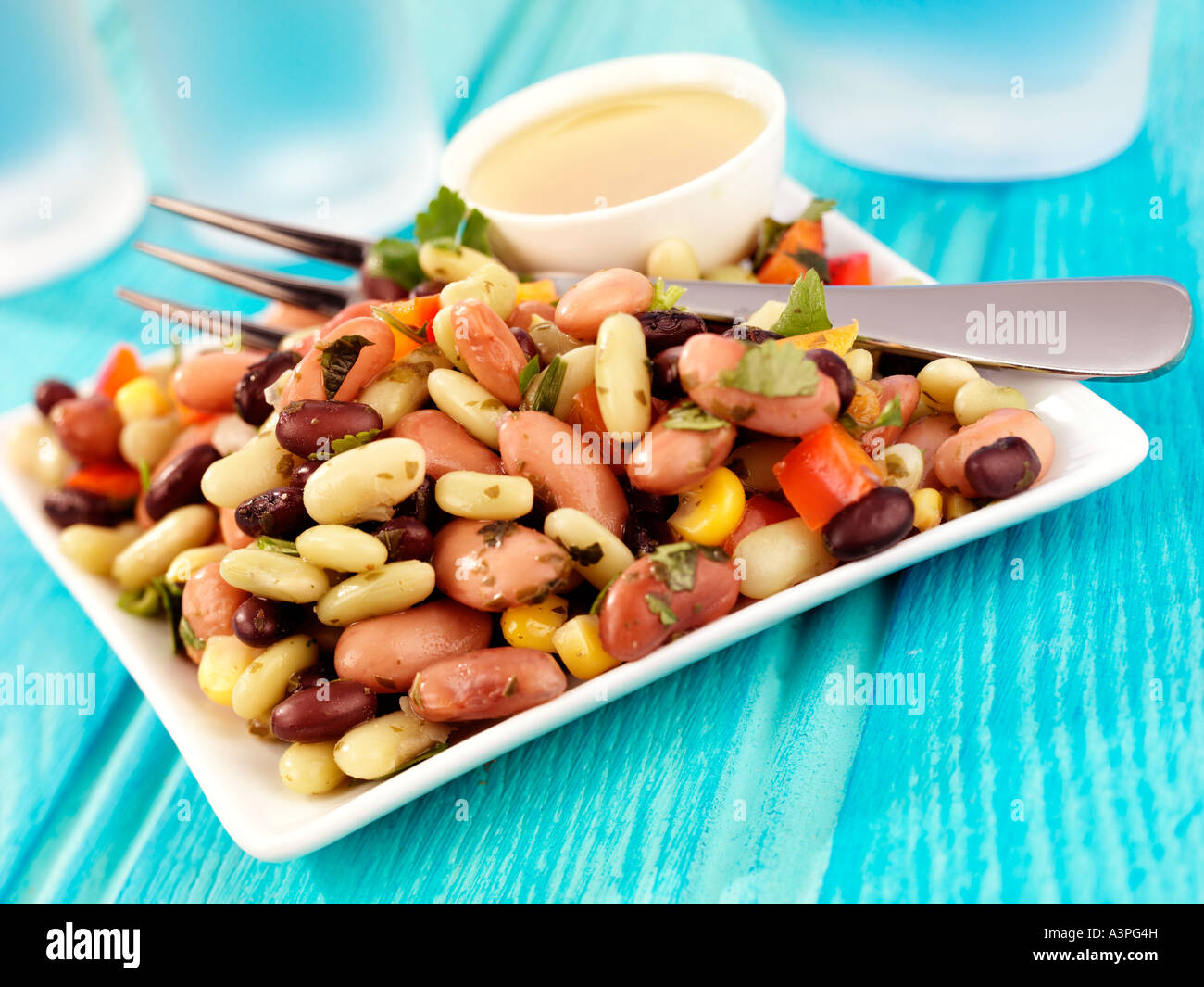 THREE BEAN VINAIGRETTE SALAD SALAD Stock Photo Alamy