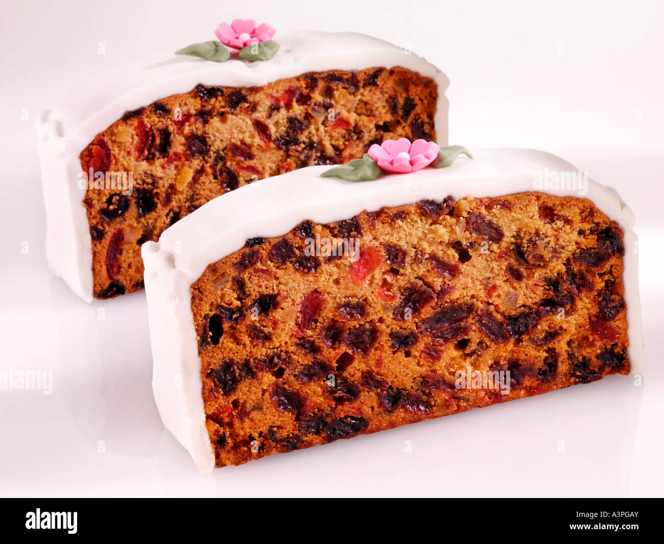 FRUIT CAKE SLICES Stock Photo - Alamy