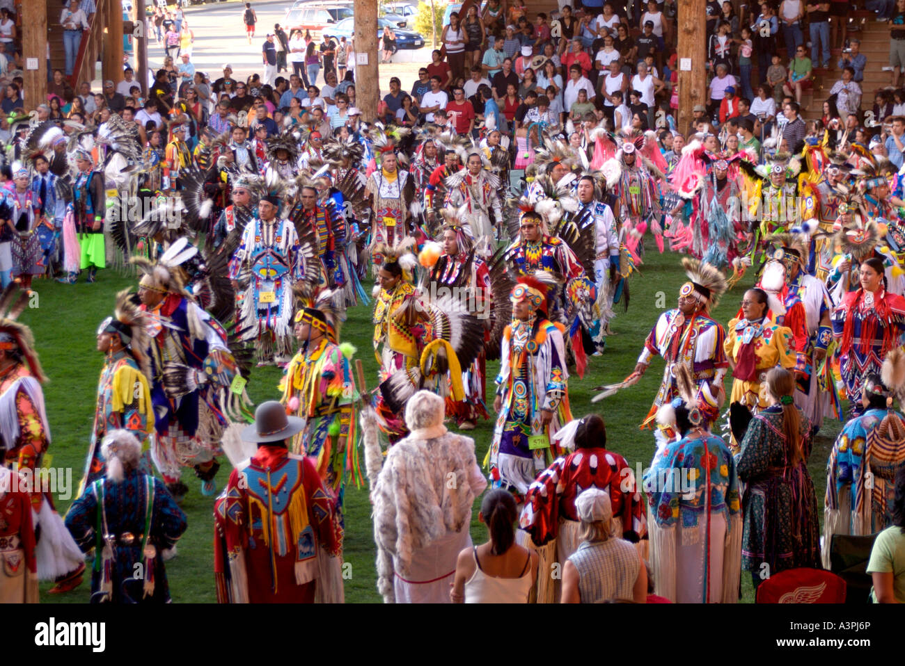 Canada, British Columbia, Kamloops, Kamloopa Pow Wow, Grand Entry