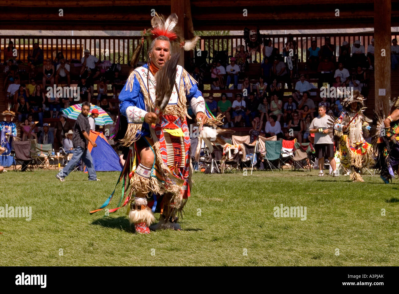 Canada, British Columbia, Kamloops, Kamloopa Pow Wow, Men's Traditional