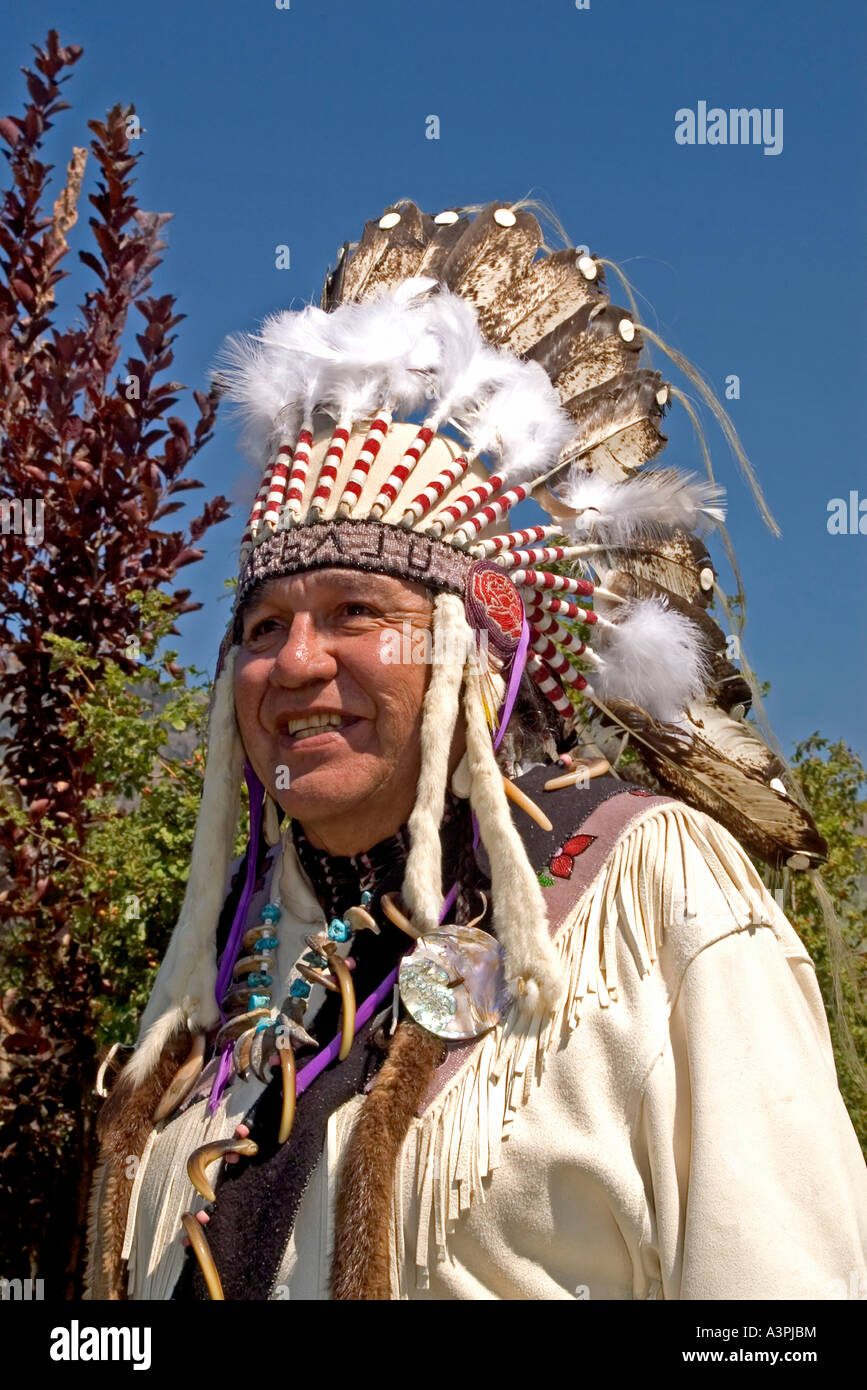 Canada, British Columbia, Kamloops, Kamloopa Pow Wow, Cree Nation, Men