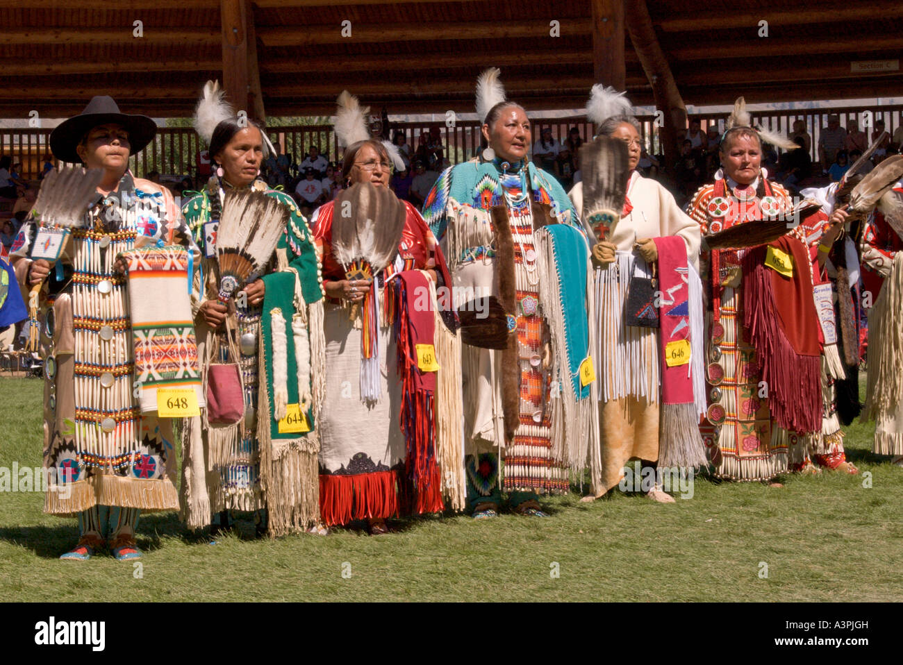 Canada, British Columbia, Kamloops, Kamloopa Pow Wow, Women's