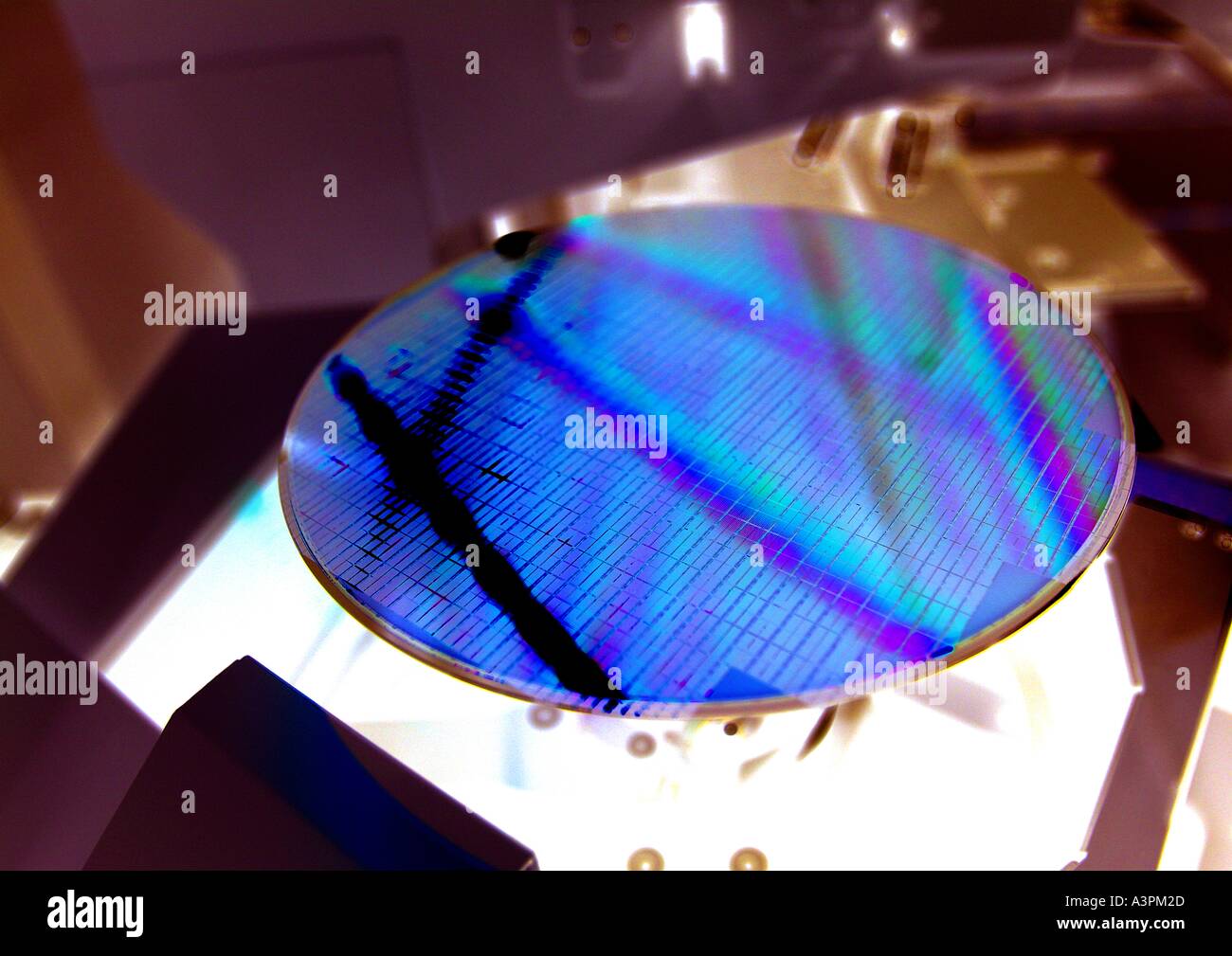 In Hitech Lab Stock Photo Alamy