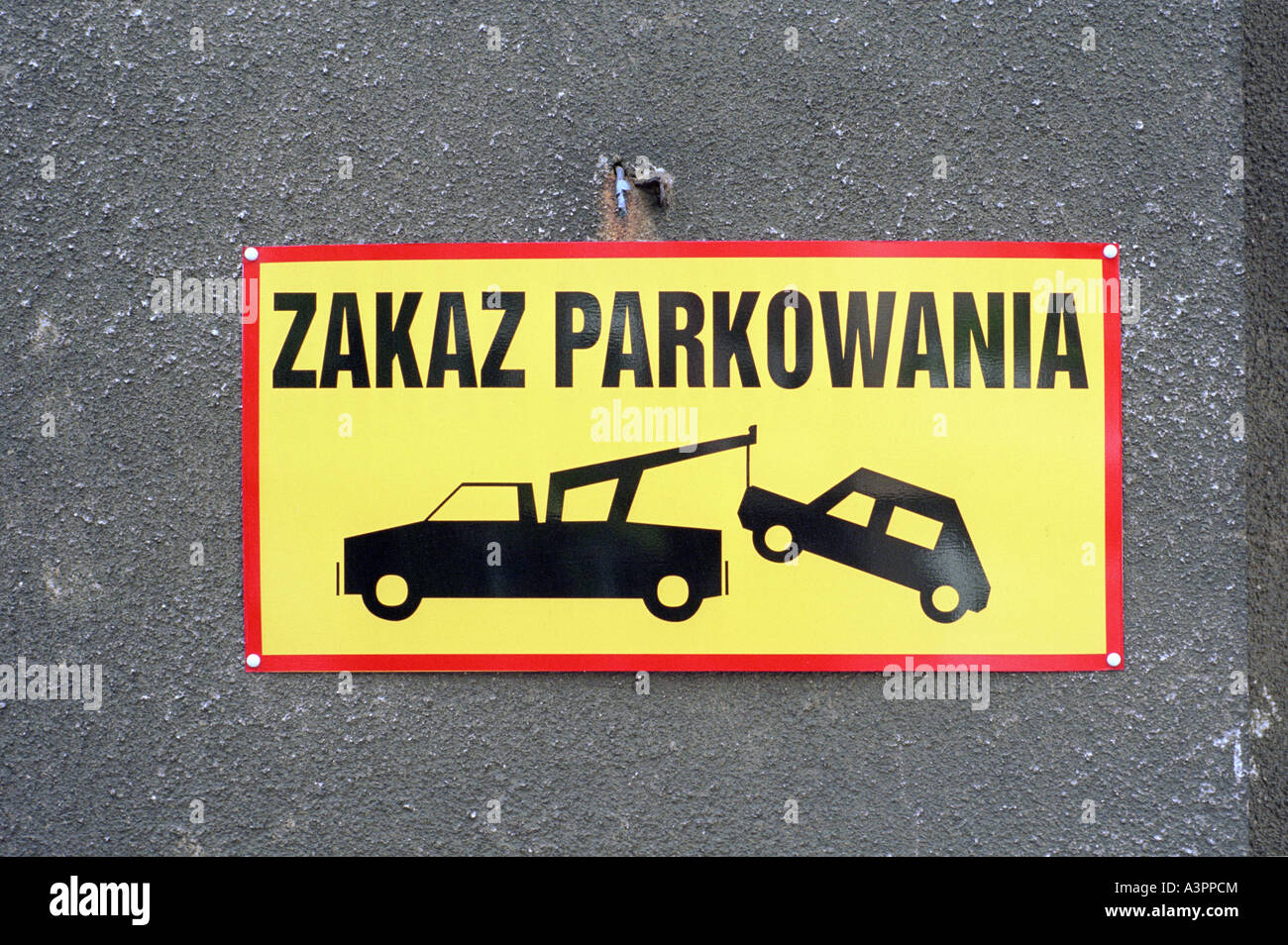 No parking sign polish hires stock photography and images Alamy