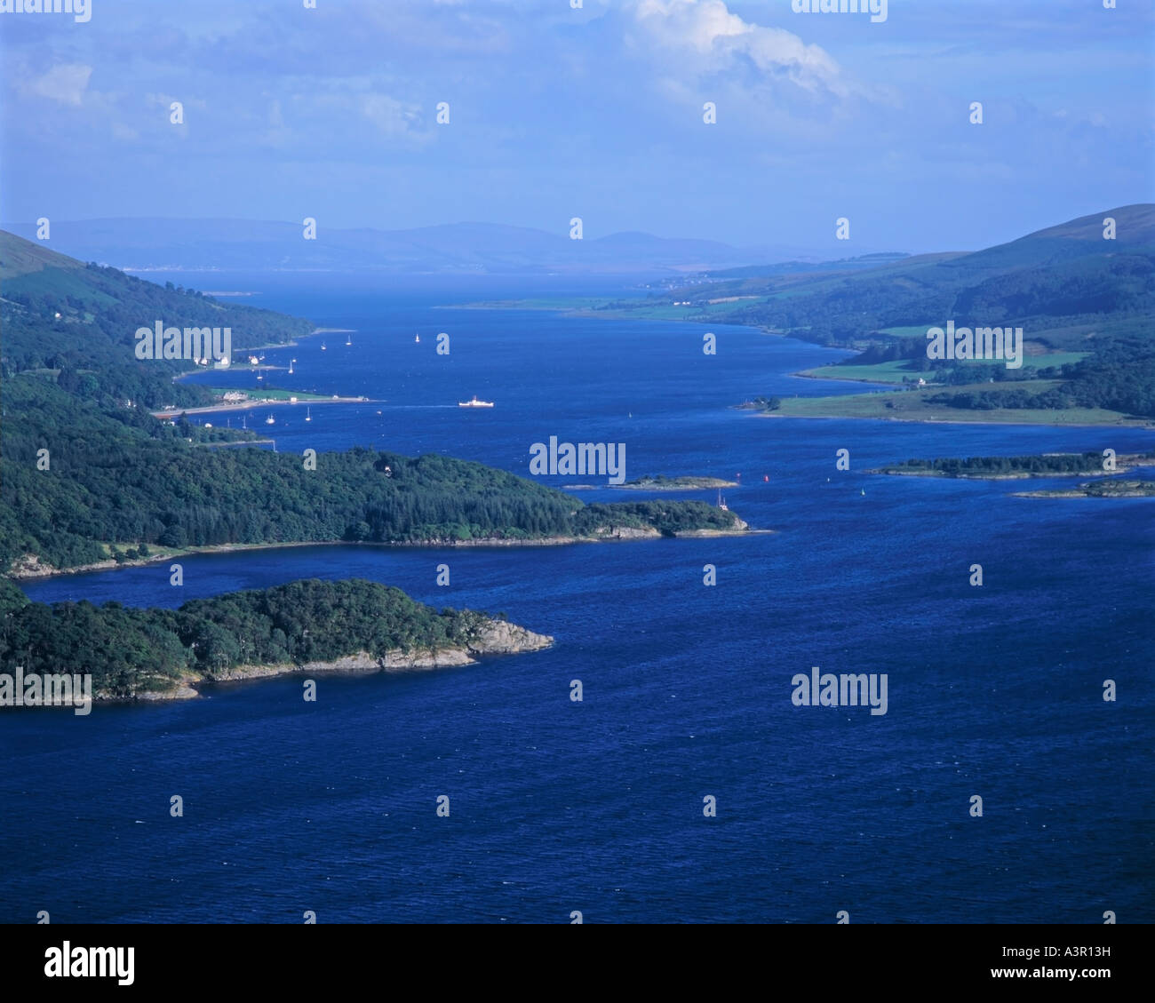 Isle bute aerial hires stock photography and images Alamy