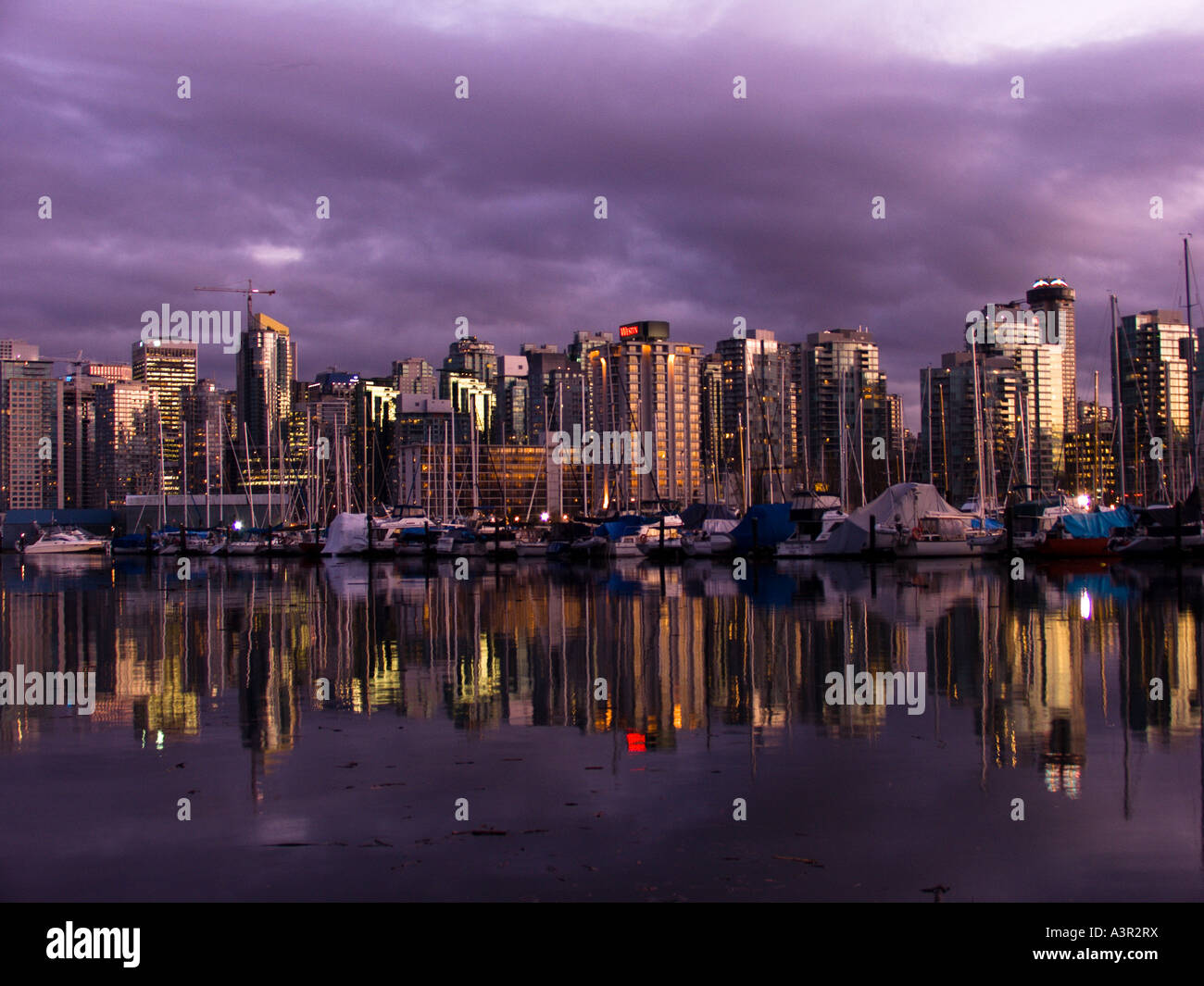 Downtown Vancouver, BC Stock Photo Alamy