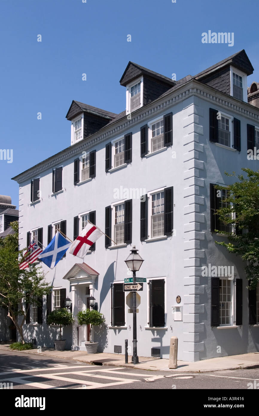 Samuel Wainwright House circa 1760 Charleston South Carolina Stock