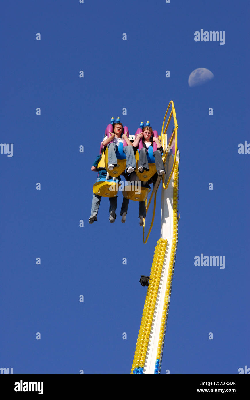 What Goes Up Must Come Down People Stuck High Up In The Air On A Carnival Ride At A Fair Stock Photo Alamy What Goes Up Must Come Down People Stuck High Up In The Air On A Carnival Ride At A Fair Stock Photo Alamy