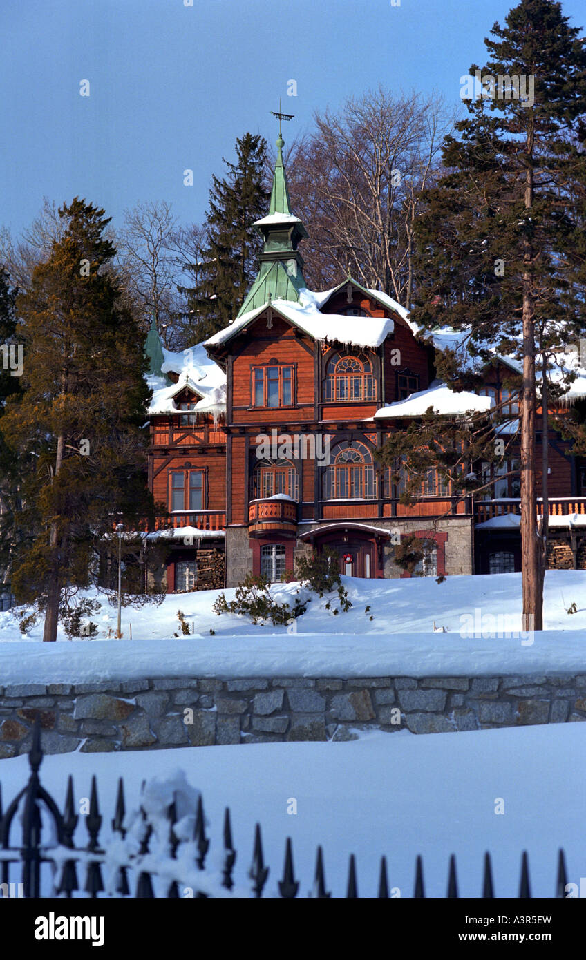 House in the typical Silesian architectural style, Szklarska Poreba