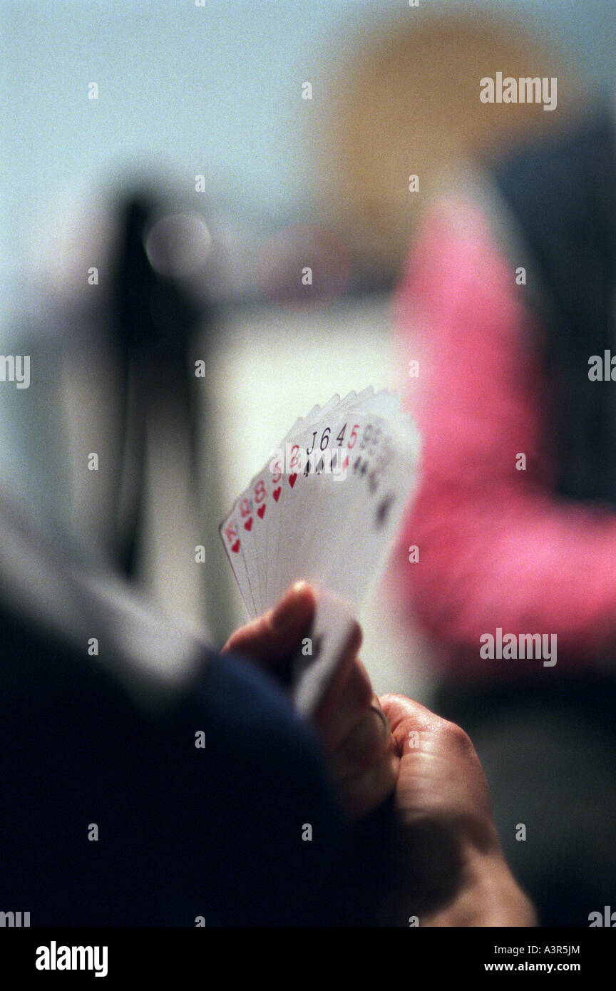 Bridge hands cards hires stock photography and images Alamy