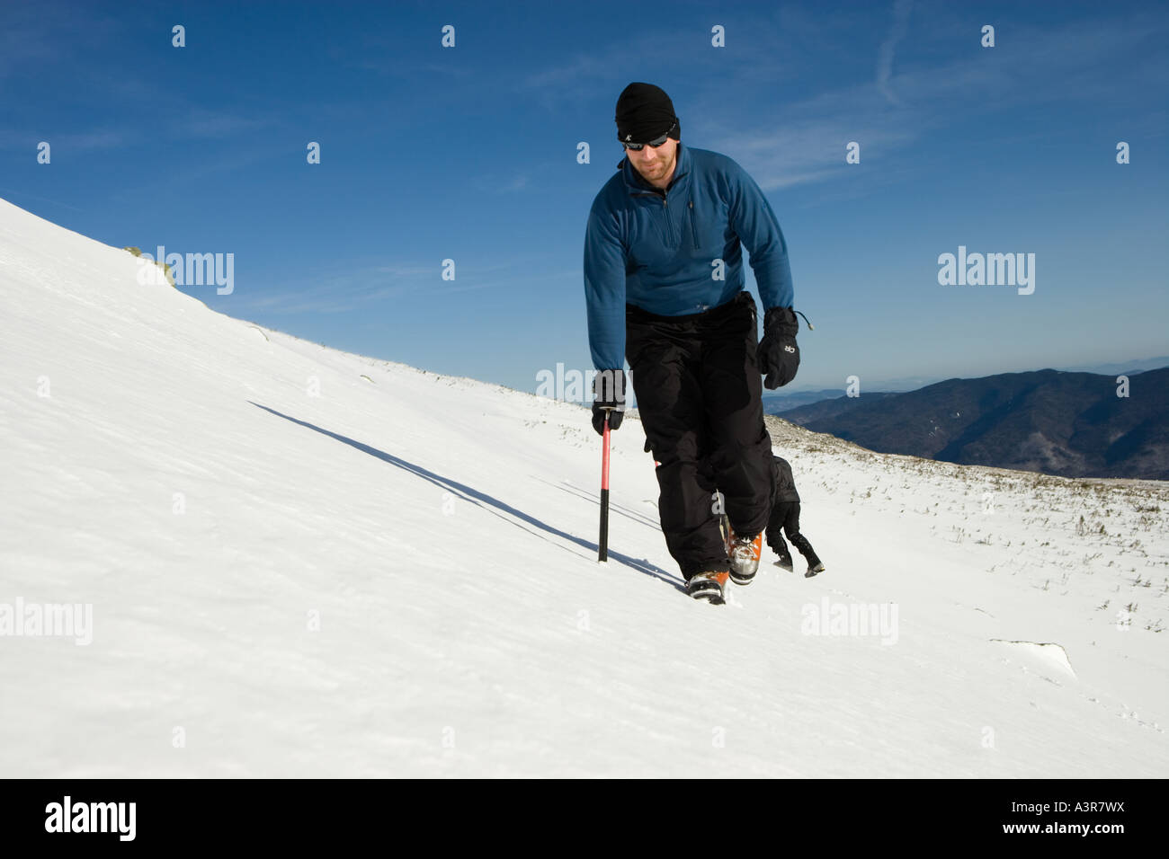 A mountaineering class on Mount Washington in New Hampshire s White
